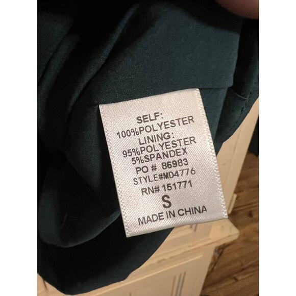 NWT Le Lis size small dark green dress - Picture 4 of 4